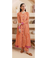 2-PC Shirt Dupatta Unstitched Printed Lawn By Zellbury | 0230